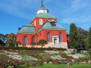 Kirche in Söderhamn, Schweden